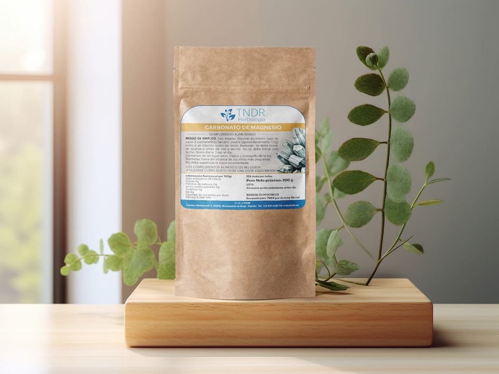 Carbonato de Magnesio - Complemento Alimenticio TNDR 3