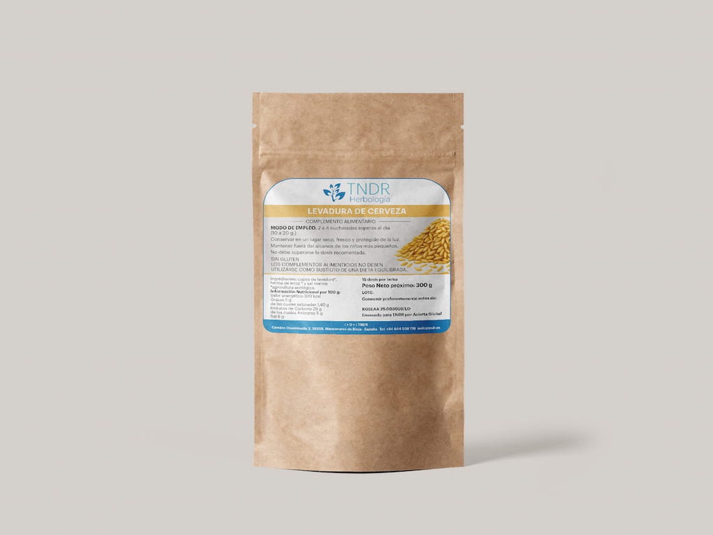 Levadura de Cerveza - Complemento Alimenticio TNDR 2