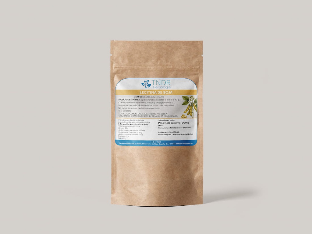 Lecitina de Soja - Complemento Alimenticio TNDR 2